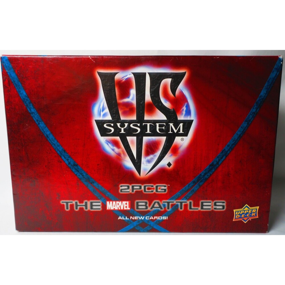 Upper Deck VS System 2PCG The Marvel Battles Card Game 400 Cards